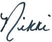 signature of nikki bowman mills