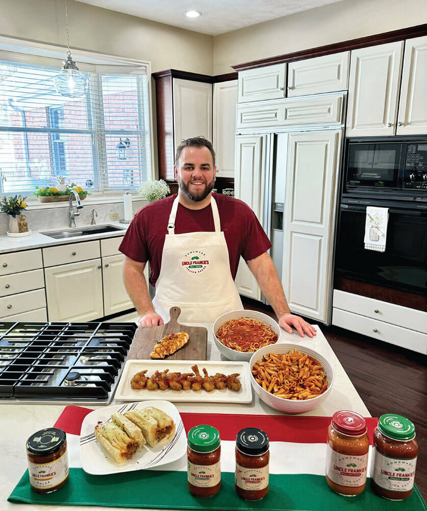 frankie wilson is cooking up sauces in honor of his family
