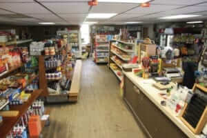 Aisle in the general store